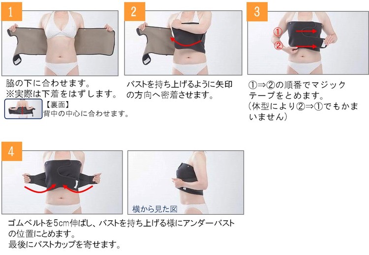 コアボディサポーター 4つの巻き方！ - エステサロン向け美容機器 